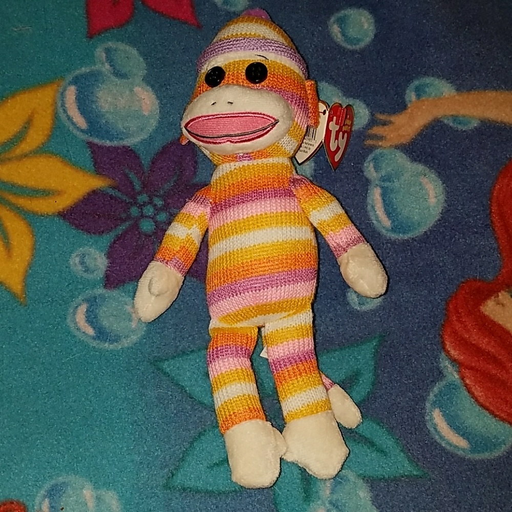 Striped Sock Monkey